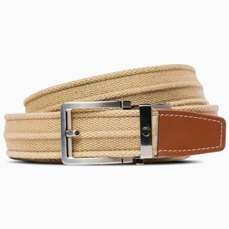 Balboa Sand Washed Canvas Ratchet Belt 1.38" [35mm] sold by Nexbelt