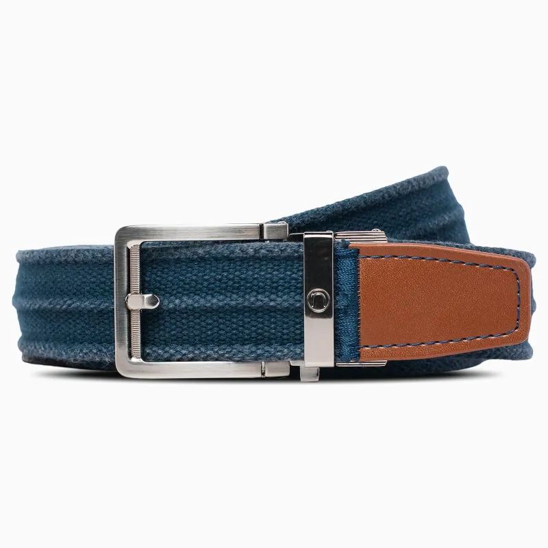 Balboa Harbor Washed Canvas Ratchet Belt 1.38" [35mm] sold by Nexbelt