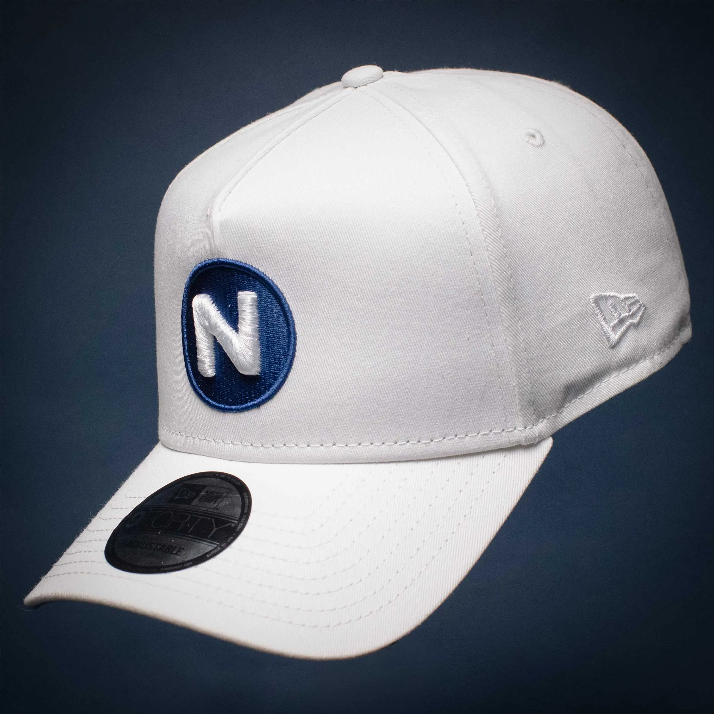 Nexbelt Icon Logo New Era 9FORTY Snapback Hat – White sold by Nexbelt product image thumbnail 2