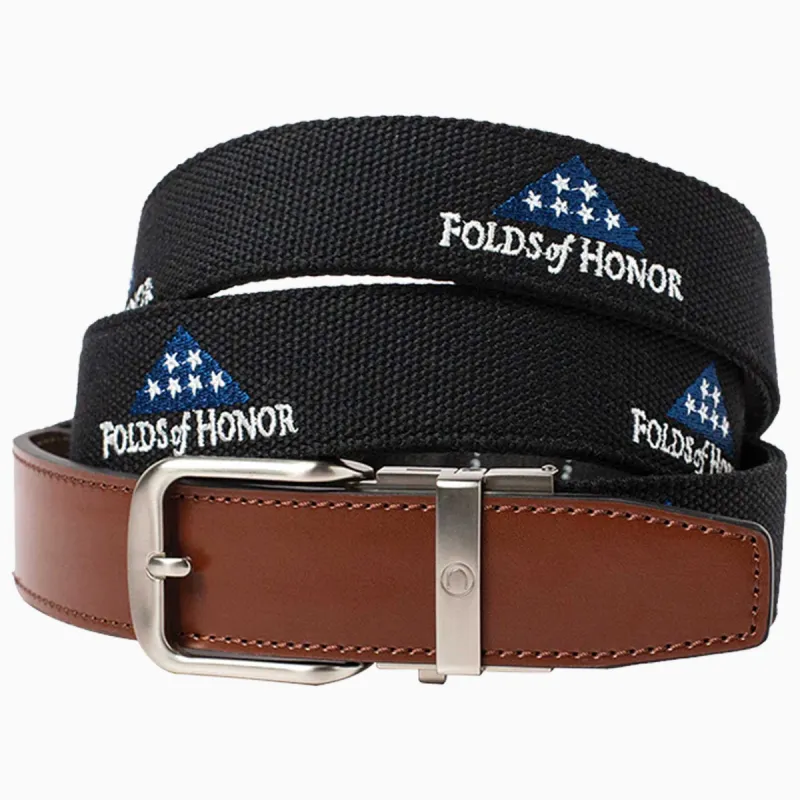 FoH Newport Black Golf Ratchet Belt 1 3/8" Strap [35mm] sold by Nexbelt