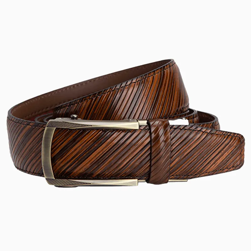 Avignon Brown Luxury Ratchet Belt 1 3/8" Strap [35mm] sold by Nexbelt