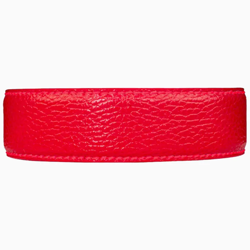 Pebble Grain Sunday Red Strap 1.38" [35mm] sold by Nexbelt