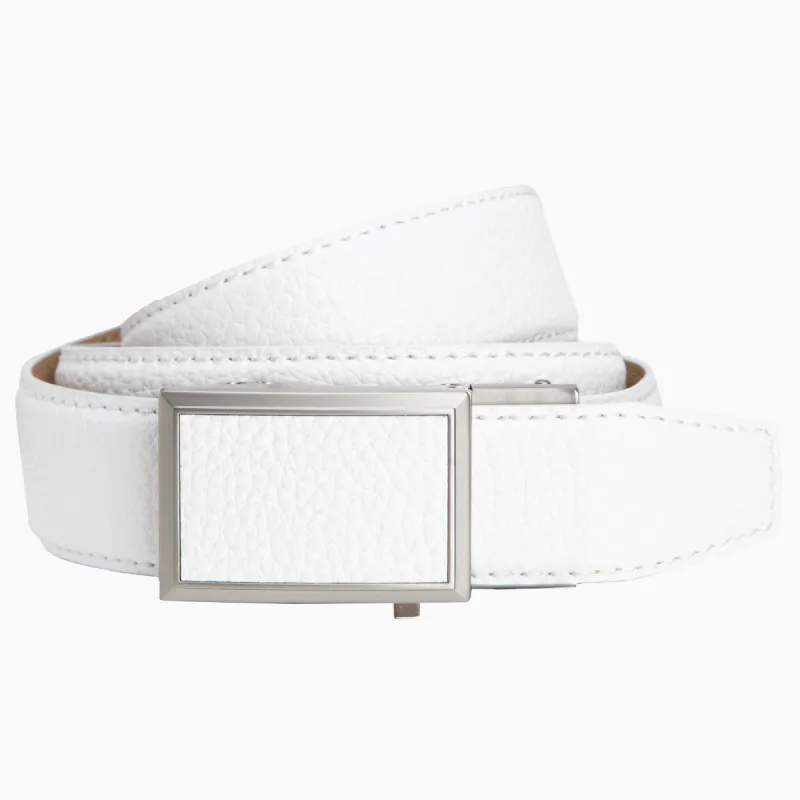 Go-In Winner White 2.0 Golf Ratchet Belt 1.38" [35mm] sold by Nexbelt