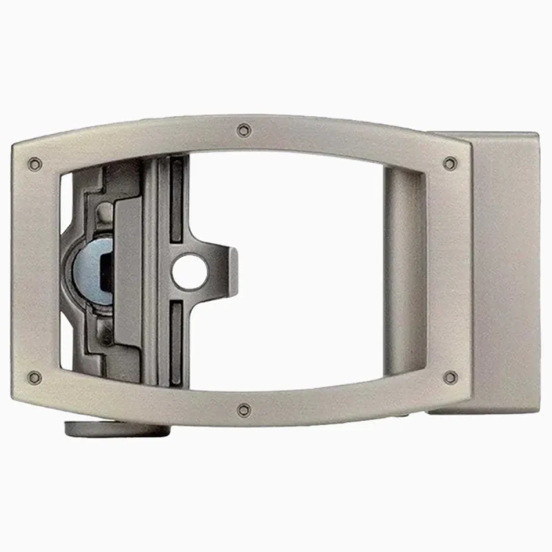 Apollo Pewter Dress Buckle, Fits 1.38" [35mm] Straps sold by Nexbelt