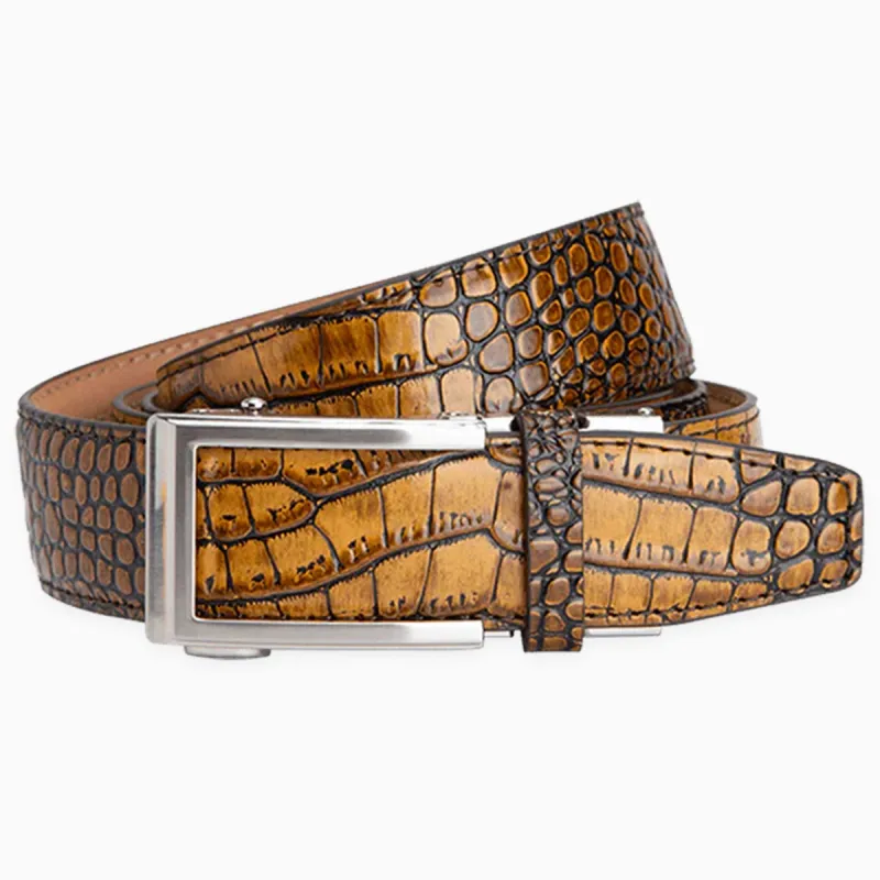 Cayman Brown & Tan Belt 1 3/8" Strap [35mm] sold by Nexbelt