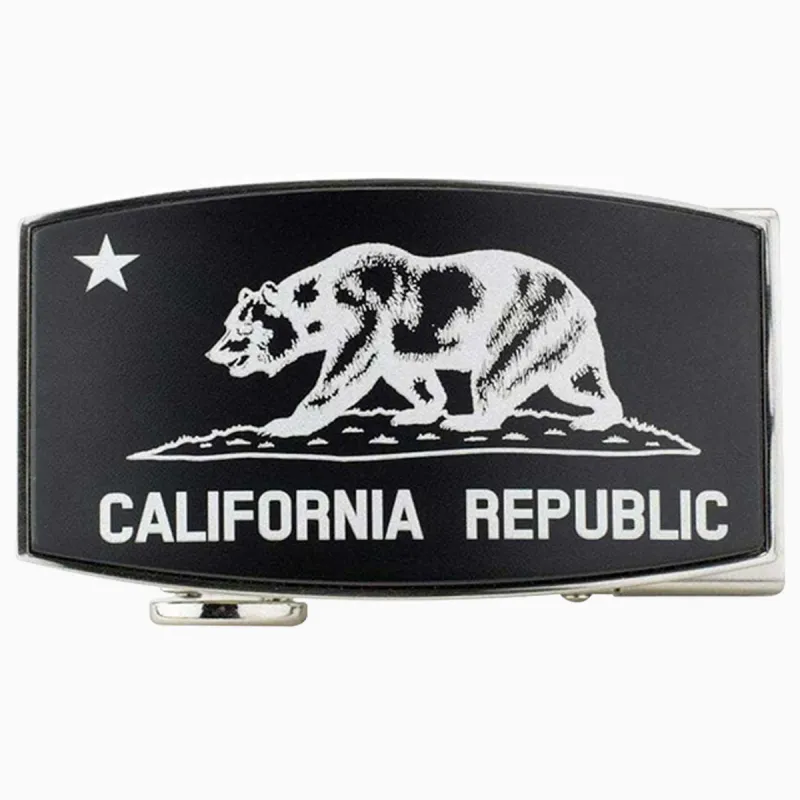 California Dreamin' Bear Black Dress Buckle, Fits 1 3/8" Strap [35mm] sold by Nexbelt