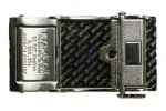 Go-In Nickel Shield Golf Buckle, Fits 1 3/8" Straps [35mm] sold by Nexbelt