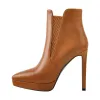 Pointed Toe Platform Stiletto Ankle Boots sold by Onlymaker