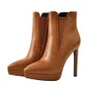 Pointed Toe Platform Stiletto Ankle Boots sold by Onlymaker
