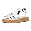 Onlymaker Flats Braid Comfort Strappy Sandals sold by Onlymaker