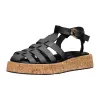 Onlymaker Flats Braid Comfort Strappy Sandals sold by Onlymaker