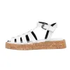 Onlymaker Flats Braid Comfort Strappy Sandals sold by Onlymaker