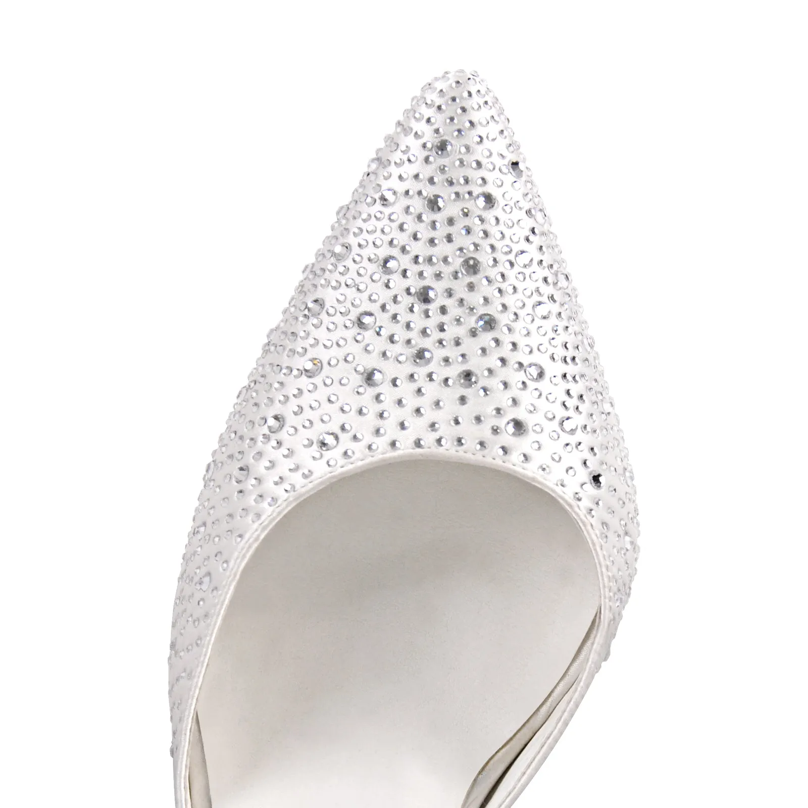 Rhinestone Two-Piece Ankle Strap Stiletto Pumps sold by Onlymaker product image thumbnail 4