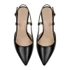 Pointed Toe Kitten Heel Slingback Pumps sold by Onlymaker