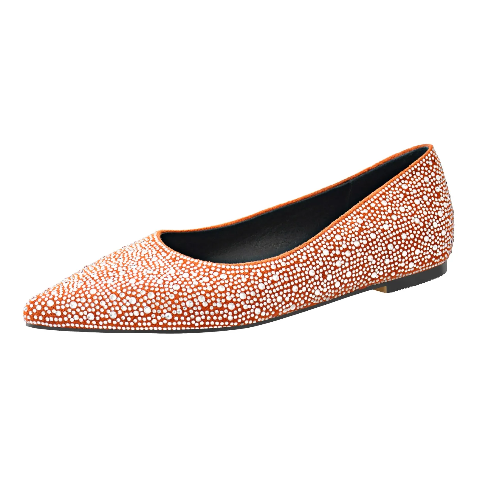 Pointed Toe Rhinestones Flats sold by Onlymaker product image thumbnail 5