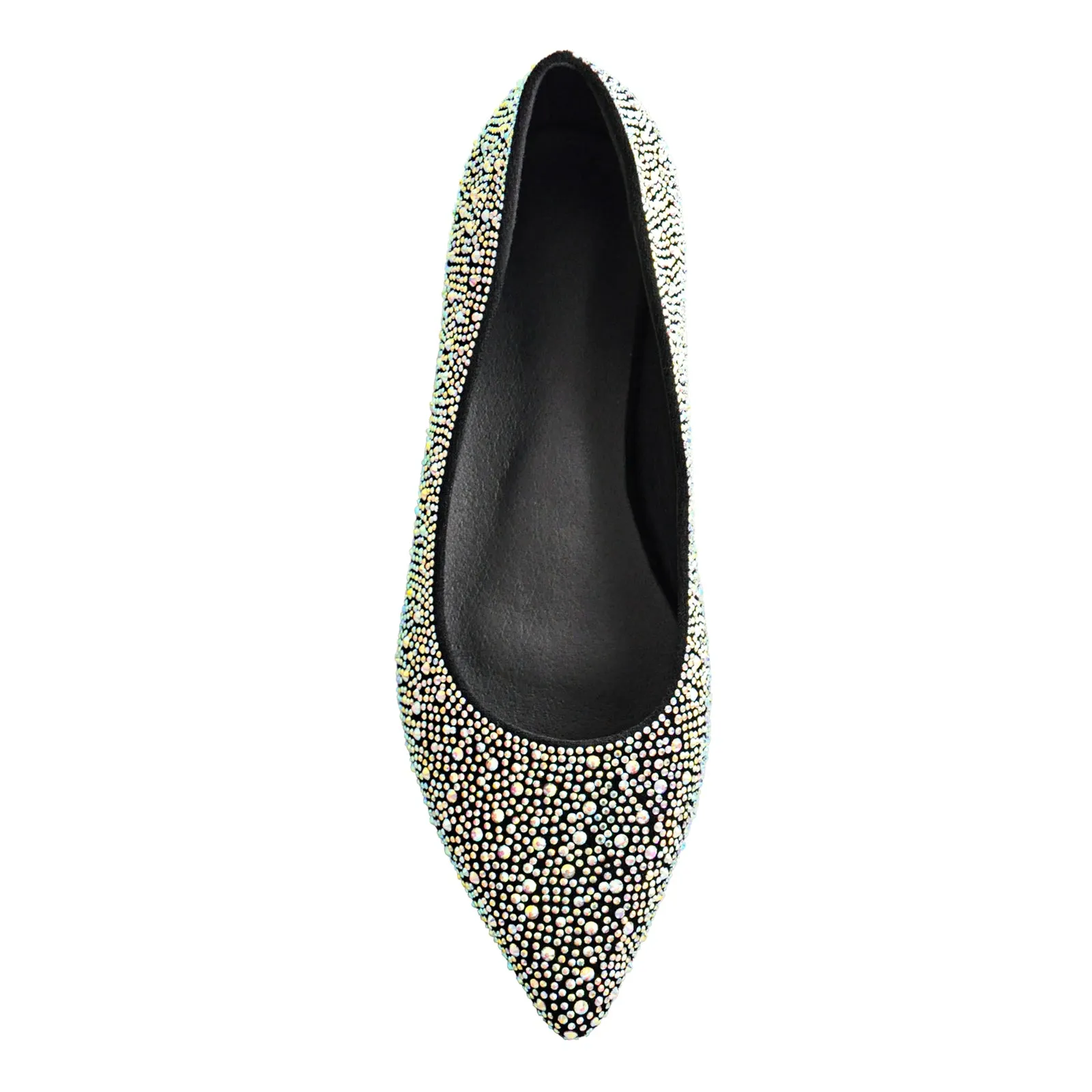 Pointed Toe Rhinestones Flats sold by Onlymaker product image thumbnail 3
