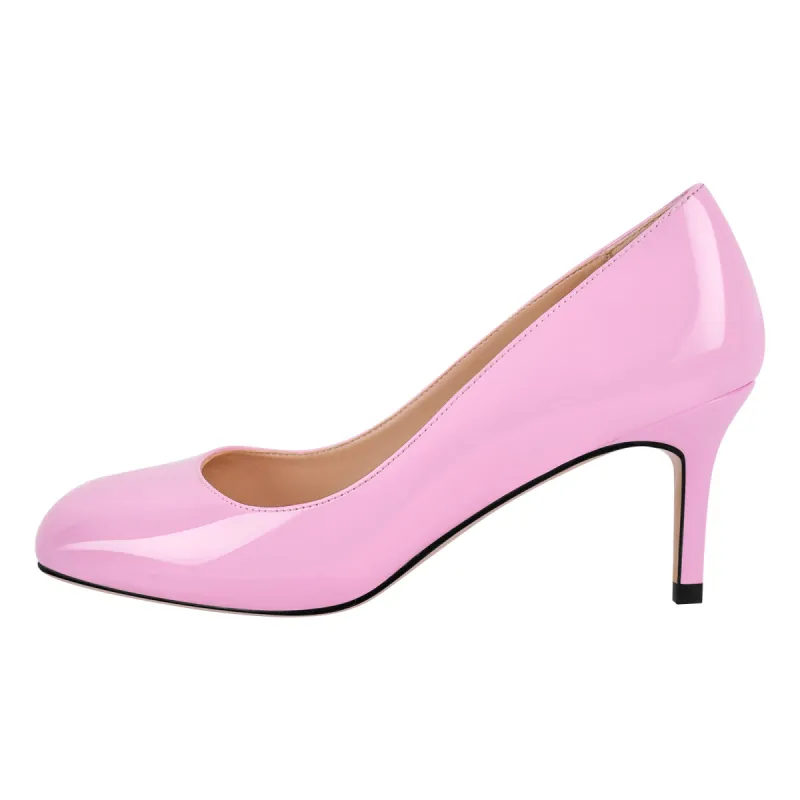 Round Toe Classic Stiletto Pumps sold by Onlymaker