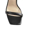 Black Square Toe Stilettos High Heel Sandals sold by Onlymaker