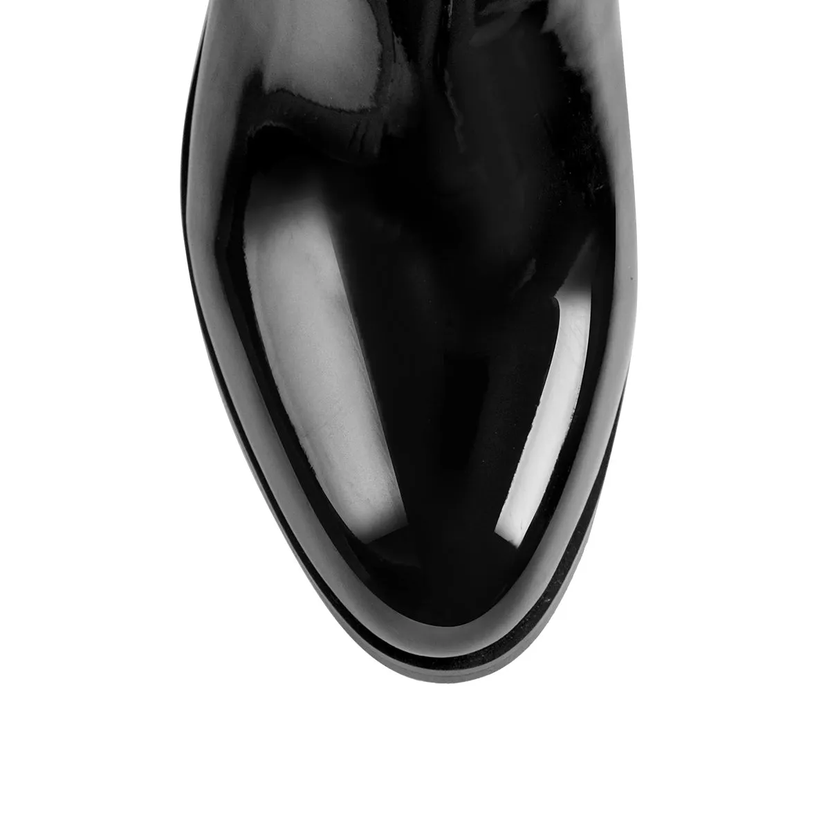 Black Patent Leather Over The Knee Boots sold by Onlymaker product image thumbnail 5