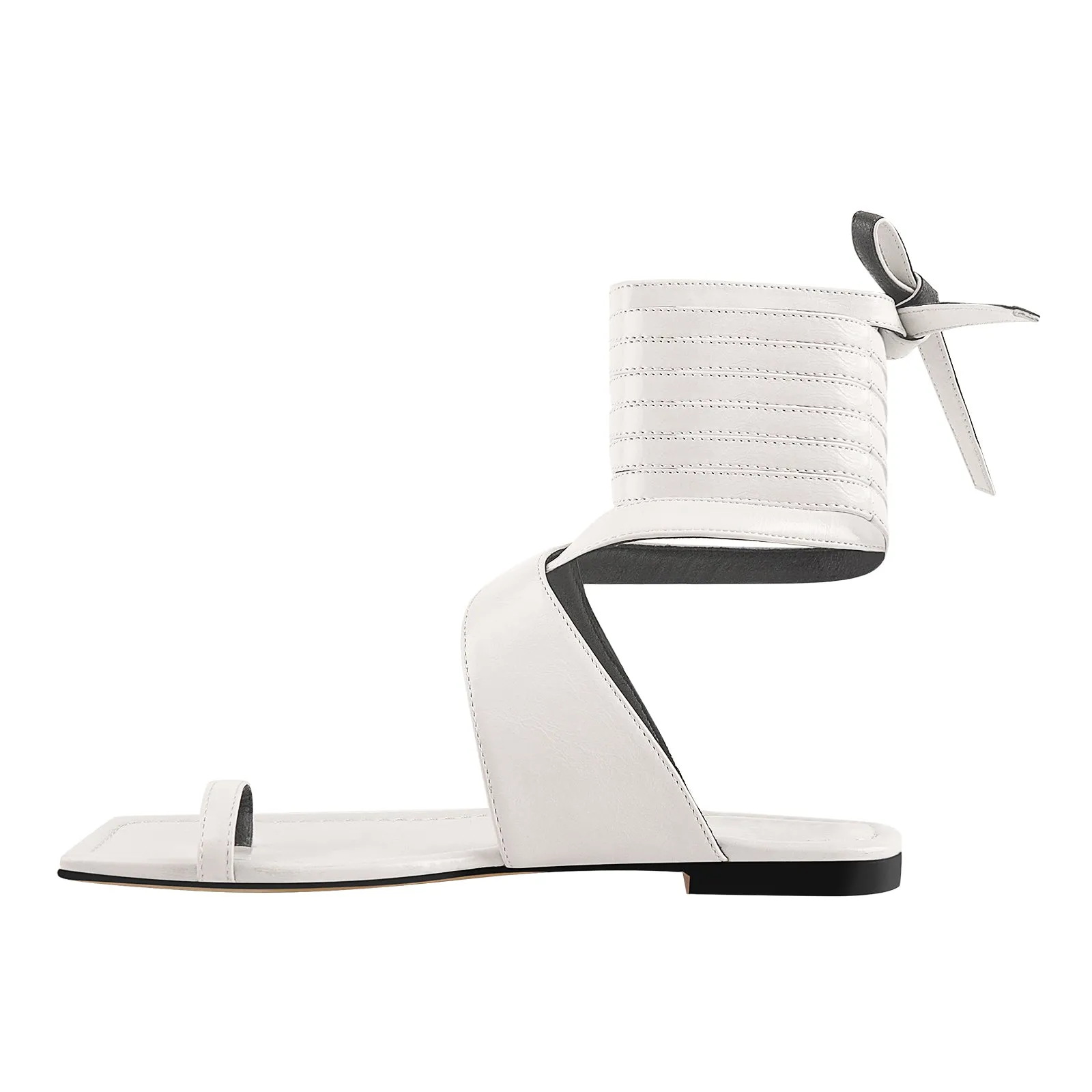 Matte Straps Band Flip-Flop Flats sold by Onlymaker product image thumbnail 2