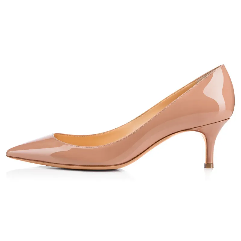 Onlymaker Pumps Natural 2.5 inches Heels sold by Onlymaker