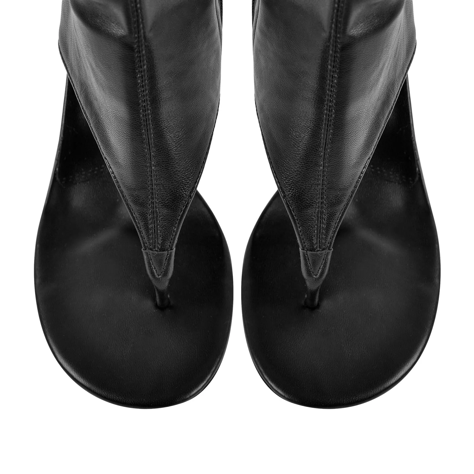 Thong Round Toe Mid-Calf Bootie Sandals sold by Onlymaker product image thumbnail 3