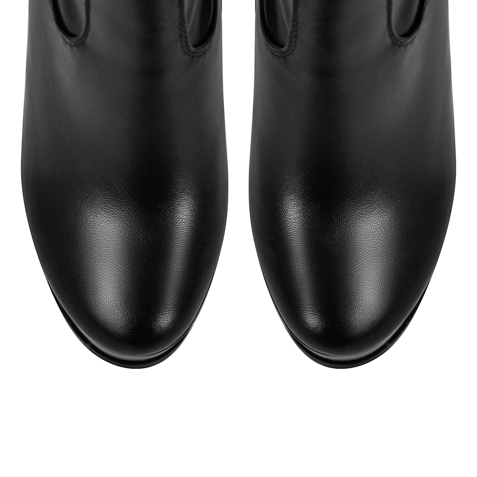 Black Side Fringe Stiletto Heeled Pant Boots sold by Onlymaker product image thumbnail 3