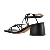 Criss Cross Gladiator Strappy Chunky Heel Sandals sold by Onlymaker