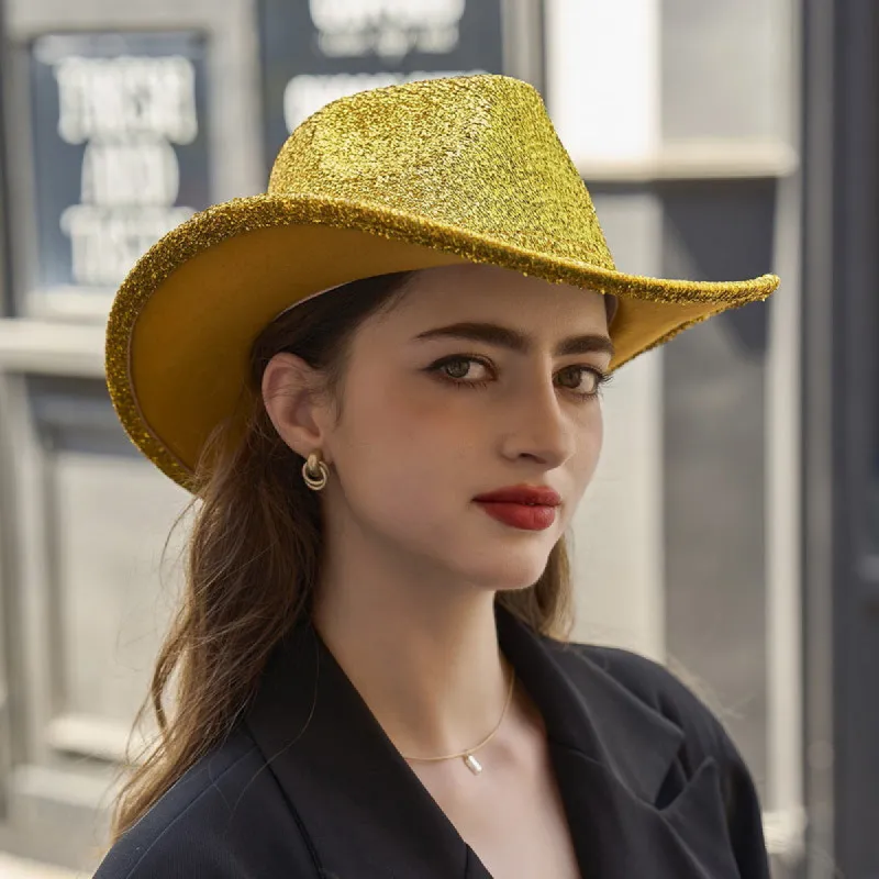 Glitter Cowboy Hat sold by Onlymaker