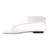 White Flat Strap Sandals sold by Onlymaker