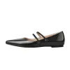 Mary Jane Double Strap Retro Flats sold by Onlymaker