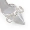 Rhinestone Bow Pointed Toe High Heel Pumps sold by Onlymaker