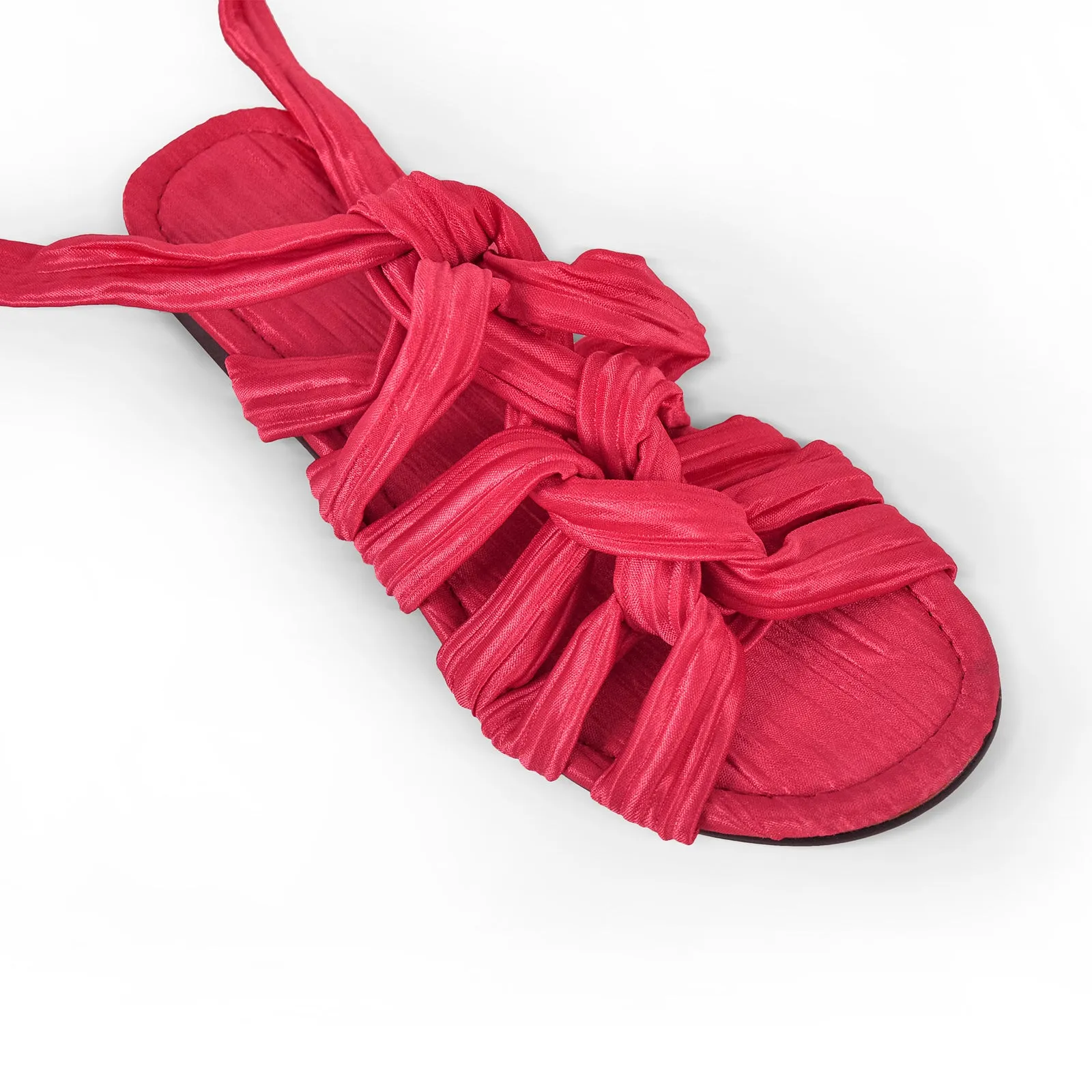 Gladiator Green Lace-up Strap Flats sold by Onlymaker product image thumbnail 5