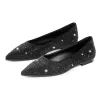 Onlymaker Flats Rhinestone Pointed Toe Flats sold by Onlymaker