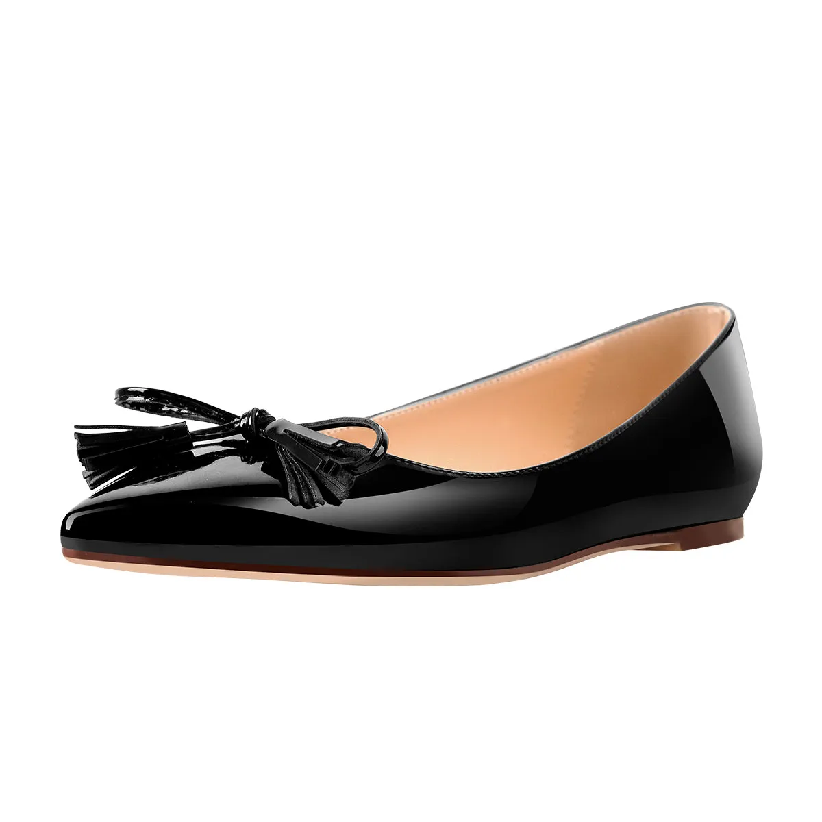Black Patent Leather Flats sold by Onlymaker product image thumbnail 2