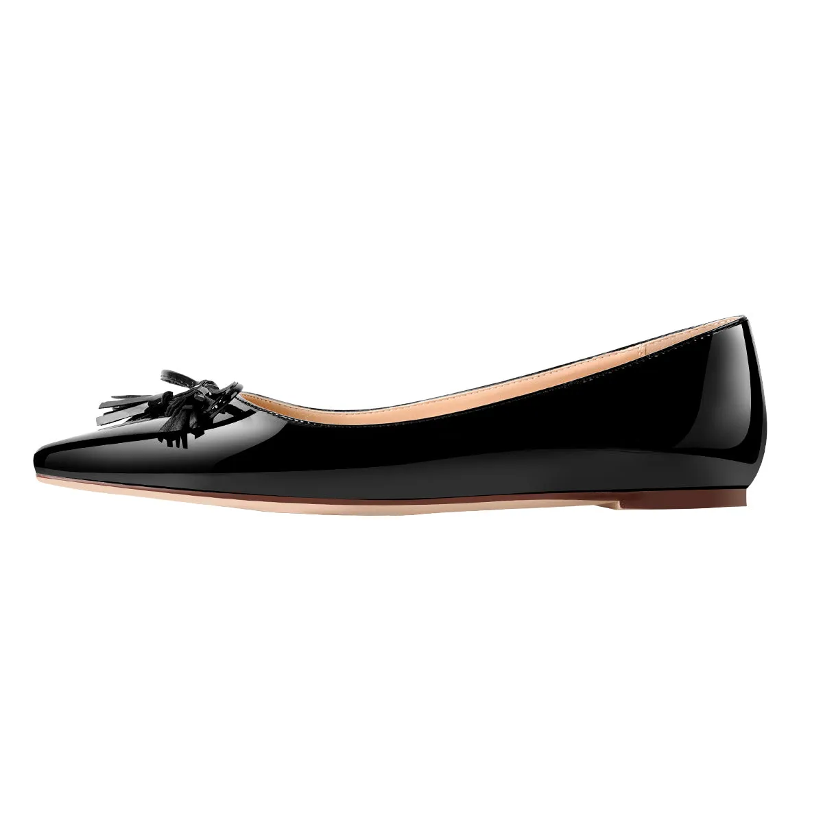 Black Patent Leather Flats sold by Onlymaker product image thumbnail 3