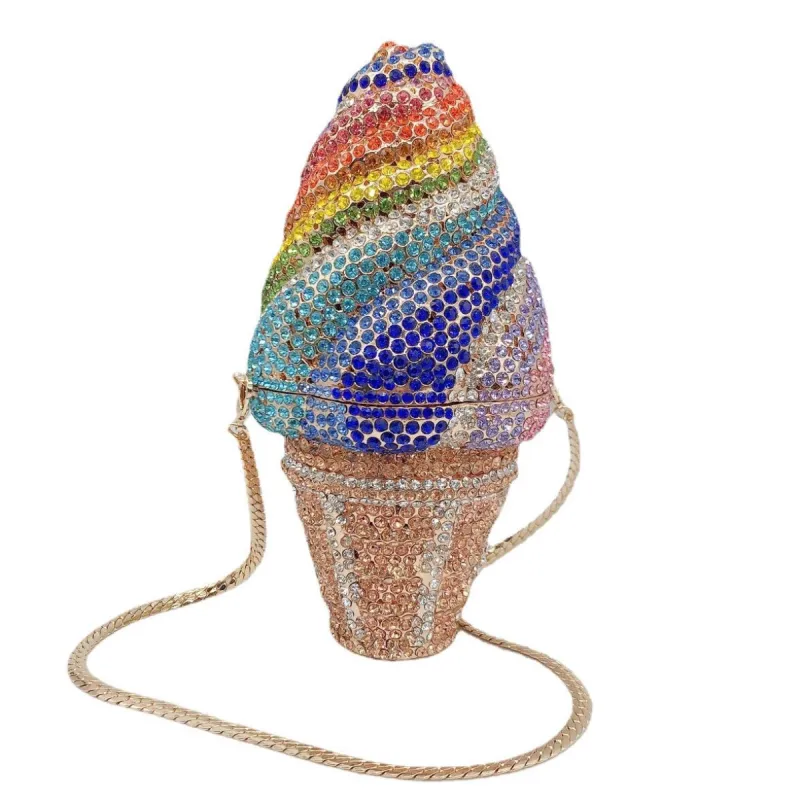 Rainbow Ice-cream Clutch sold by Onlymaker