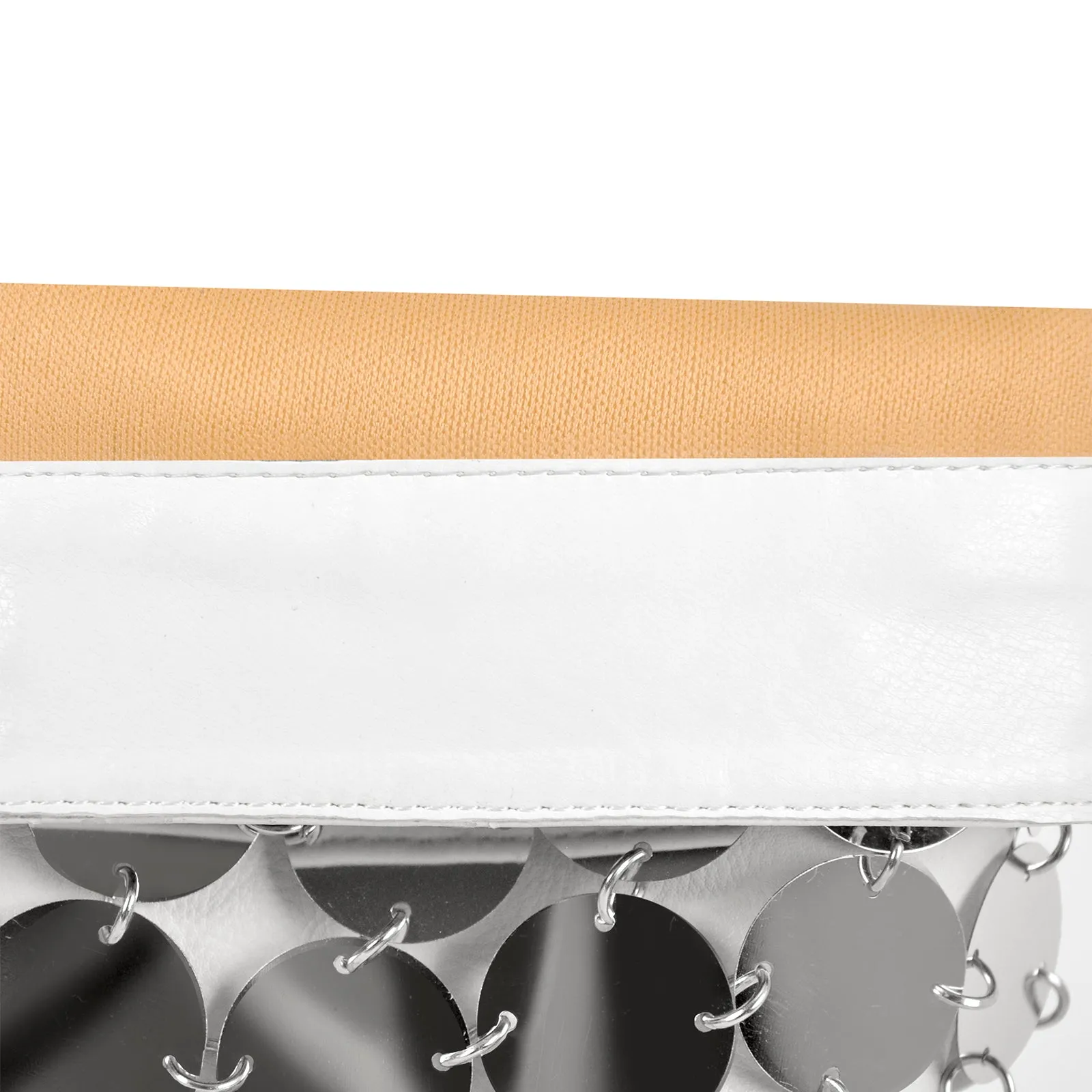 Silver Sequins Platform White Mid-calf Boots sold by Onlymaker product image thumbnail 4