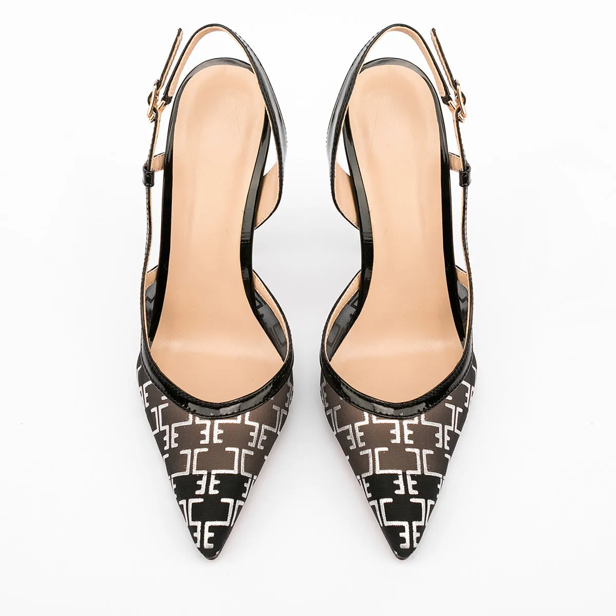 Mesh Pointed Toe Slingbacks High Heel Pumps sold by Onlymaker product image thumbnail 3