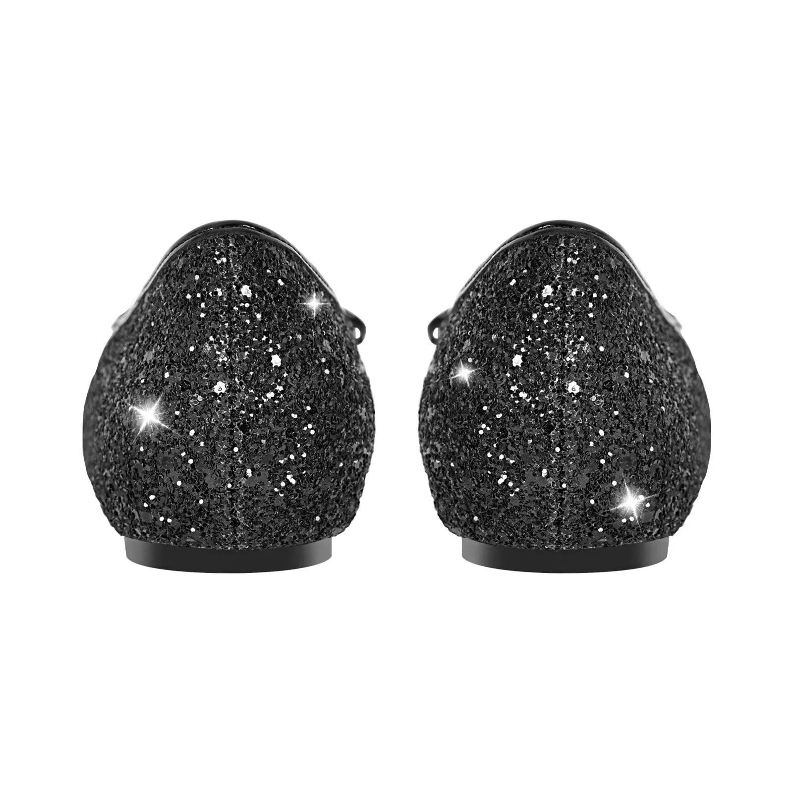 Rhinestone Pointed Toe Bow Flats sold by Onlymaker product image thumbnail 4