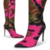 Camouflage Pointed Toe Over The Knee Boots sold by Onlymaker