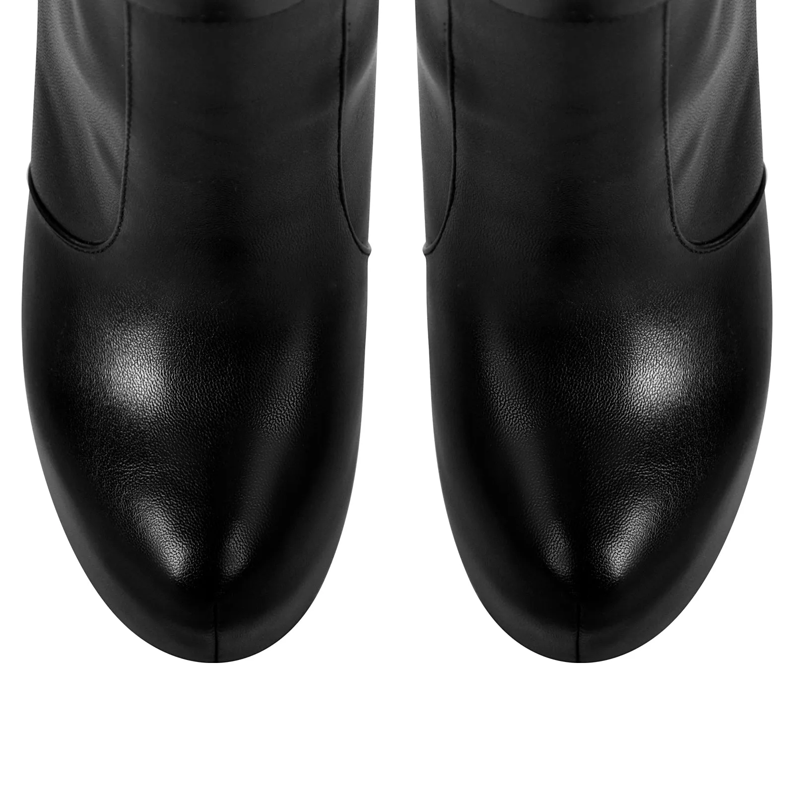 Round Toe Stiletto Platform Over The Knee Buckle Boots sold by Onlymaker product image thumbnail 5