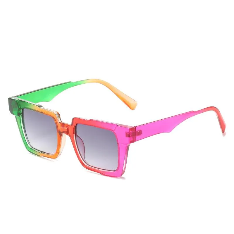 Square Shape Multicolor Sunglasses sold by Onlymaker product image thumbnail 2