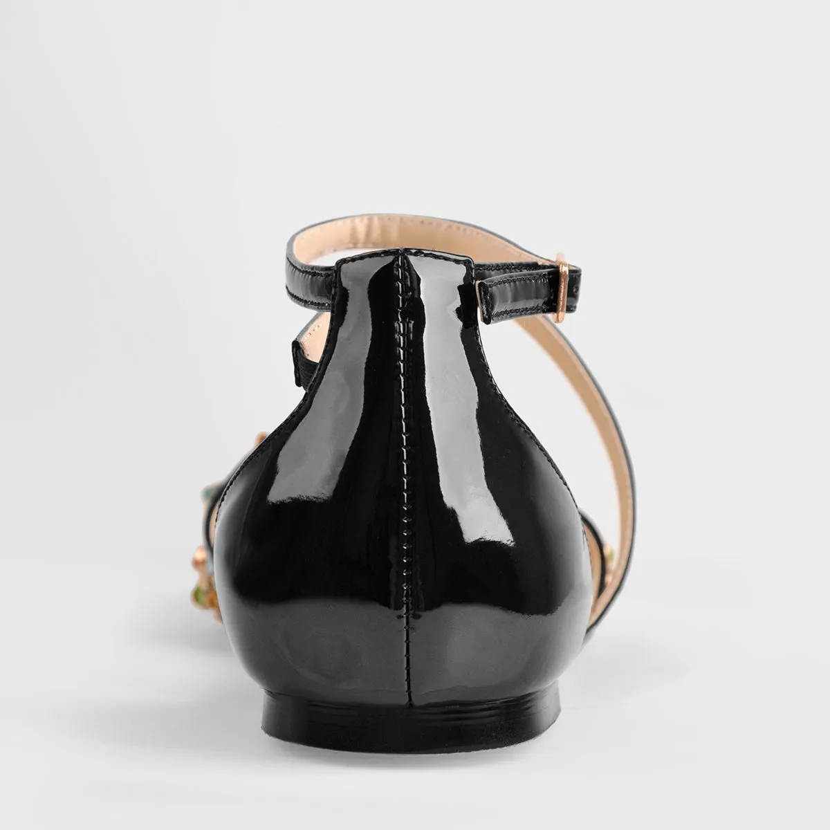 Rhinestones Strap Flat Pumps sold by Onlymaker product image thumbnail 3