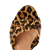 Platform Open Toe Leopard Print Ankle Strap Block Chunky Sandals sold by Onlymaker