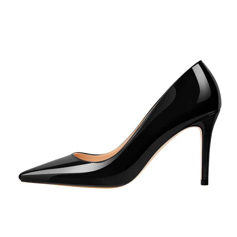 Onlymaker Pumps 3 inches Black Heels sold by Onlymaker