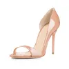 Open Toe Side Cut Stiletto High Heel Sandals sold by Onlymaker