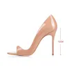 Open Toe Side Cut Stiletto High Heel Sandals sold by Onlymaker