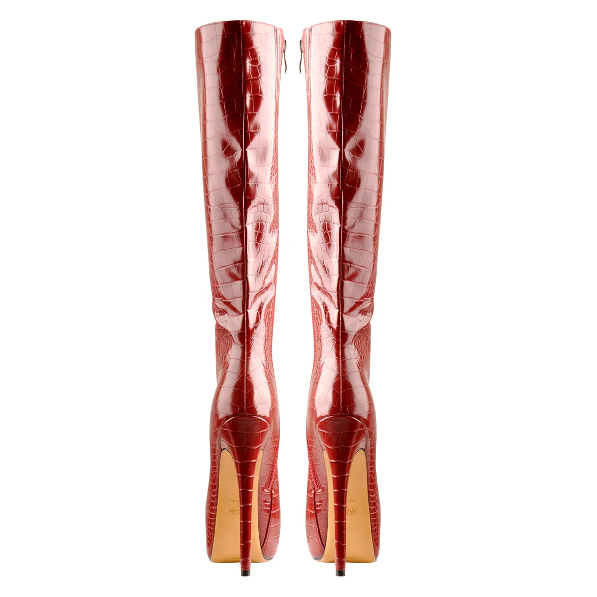 Knee High Platform Stiletto Boots sold by Onlymaker product image thumbnail 5