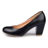 Daily Round Toe Chunky Heel Pumps sold by Onlymaker